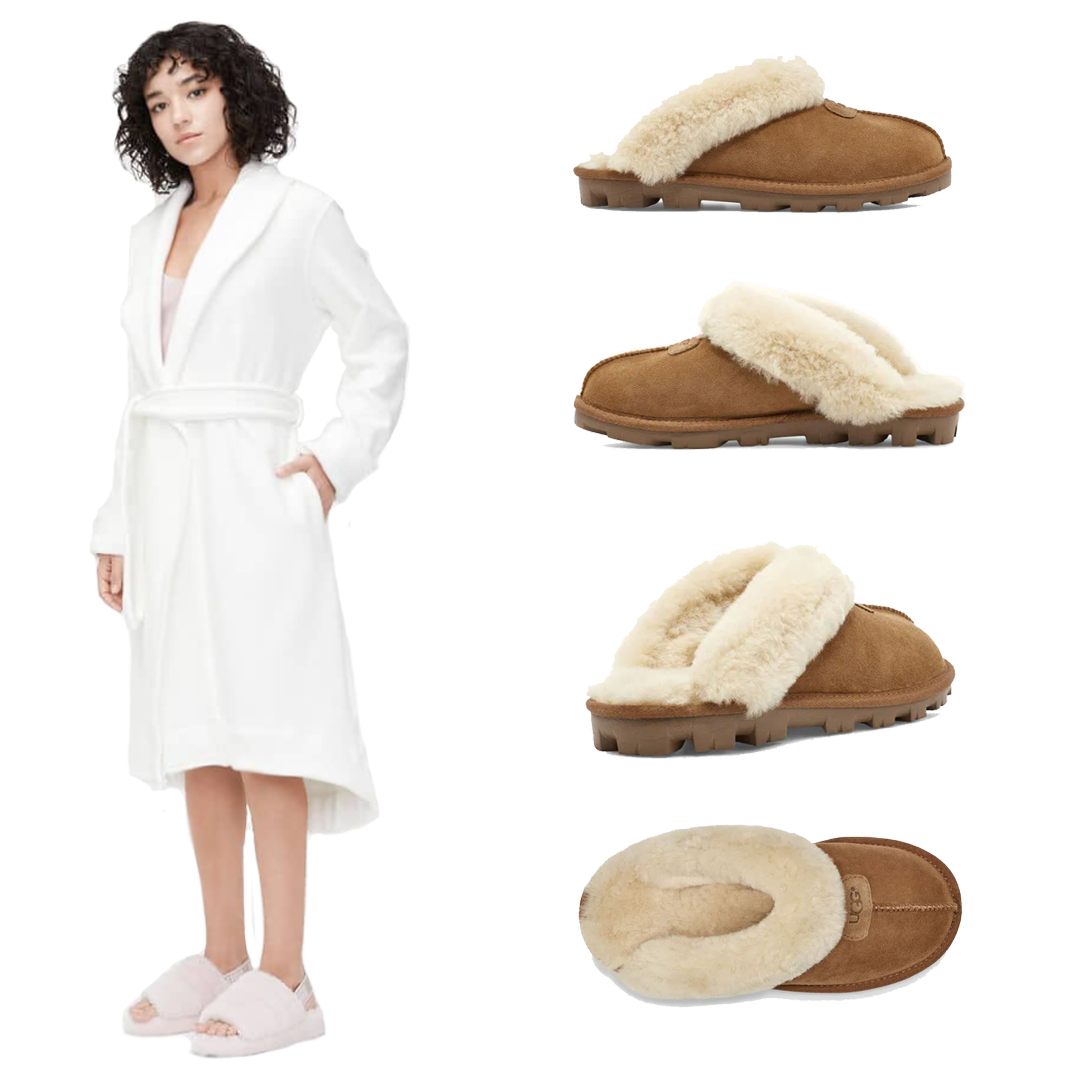 Women's Duffield II Robe and Coquette Slipper by UGG