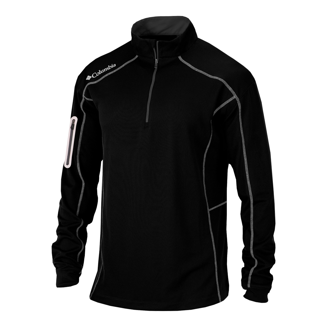 Men's Omni-Wick Shotgun 1/4 Zip by Columbia