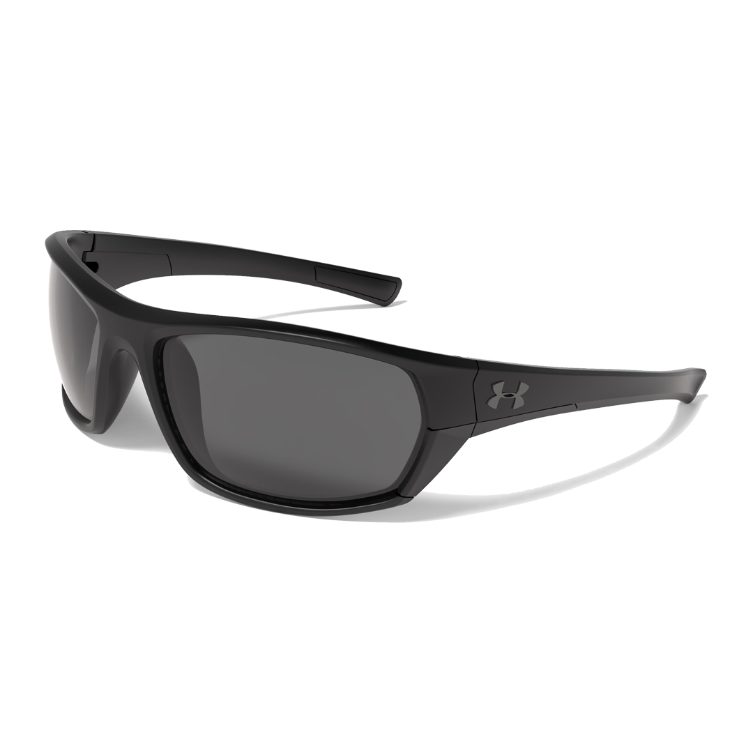 Powerbrake Sunglasses - Satin Black/Black by Under Armour
