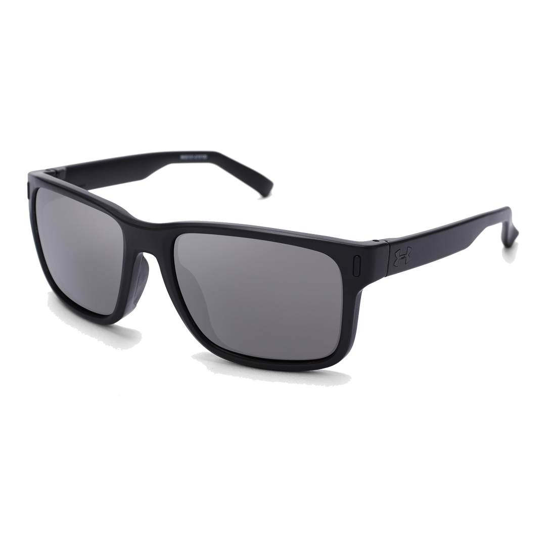 Assist Sunglasses - Satin Black/Black by Under Armour