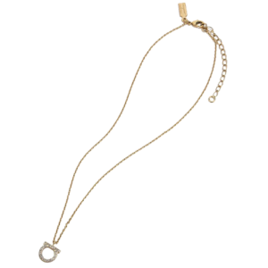 Gancini Crystal Necklace by Salvatore Ferragamo