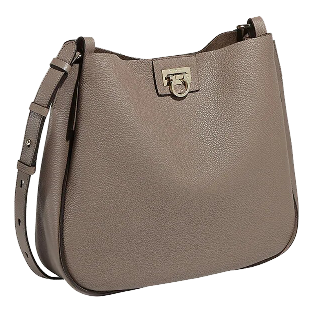 Gancini Hobo Bag Reverse by Salvatore Ferragamo