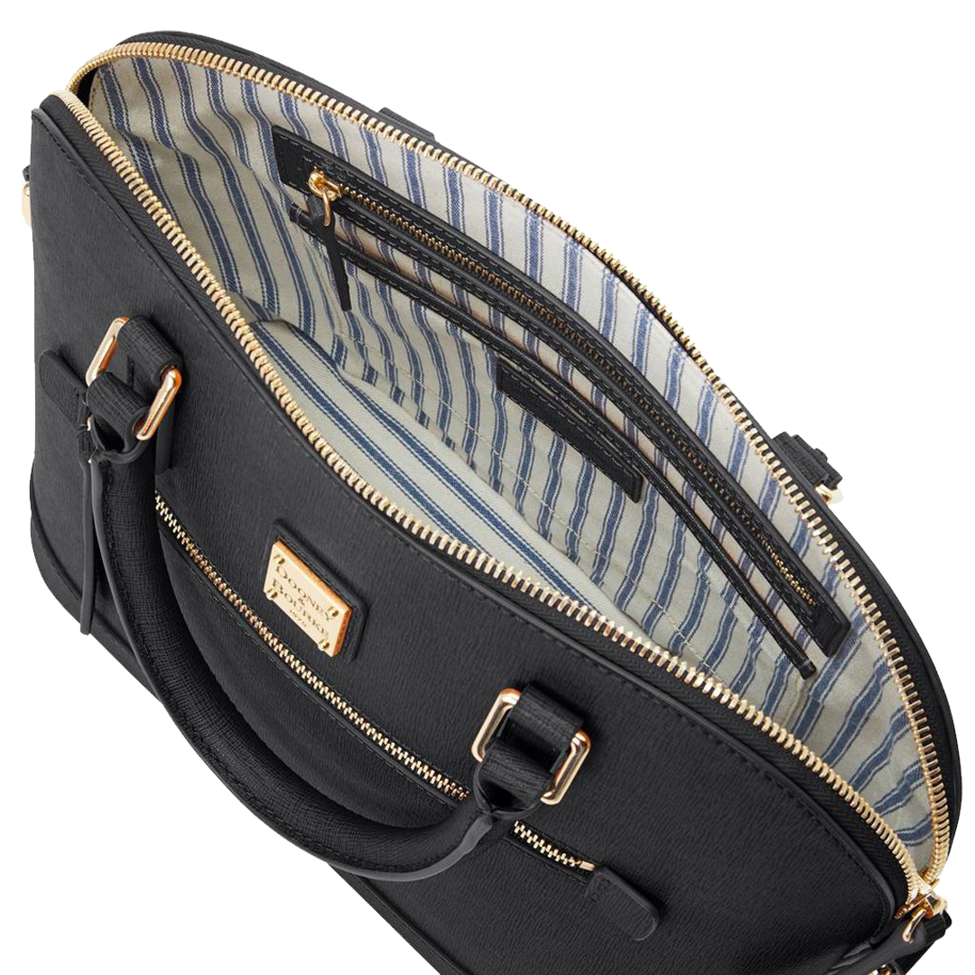 Saffiano Domed Zip Satchel by Dooney & Bourke - Image 2