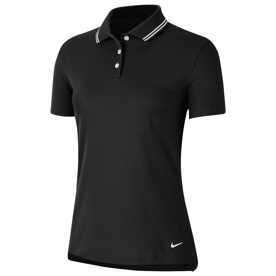 Dry Victory Women's Polo - Black/White/White by Nike