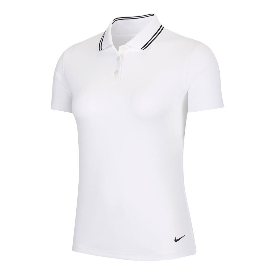 Dry Victory Women's Polo - White/Black by Nike