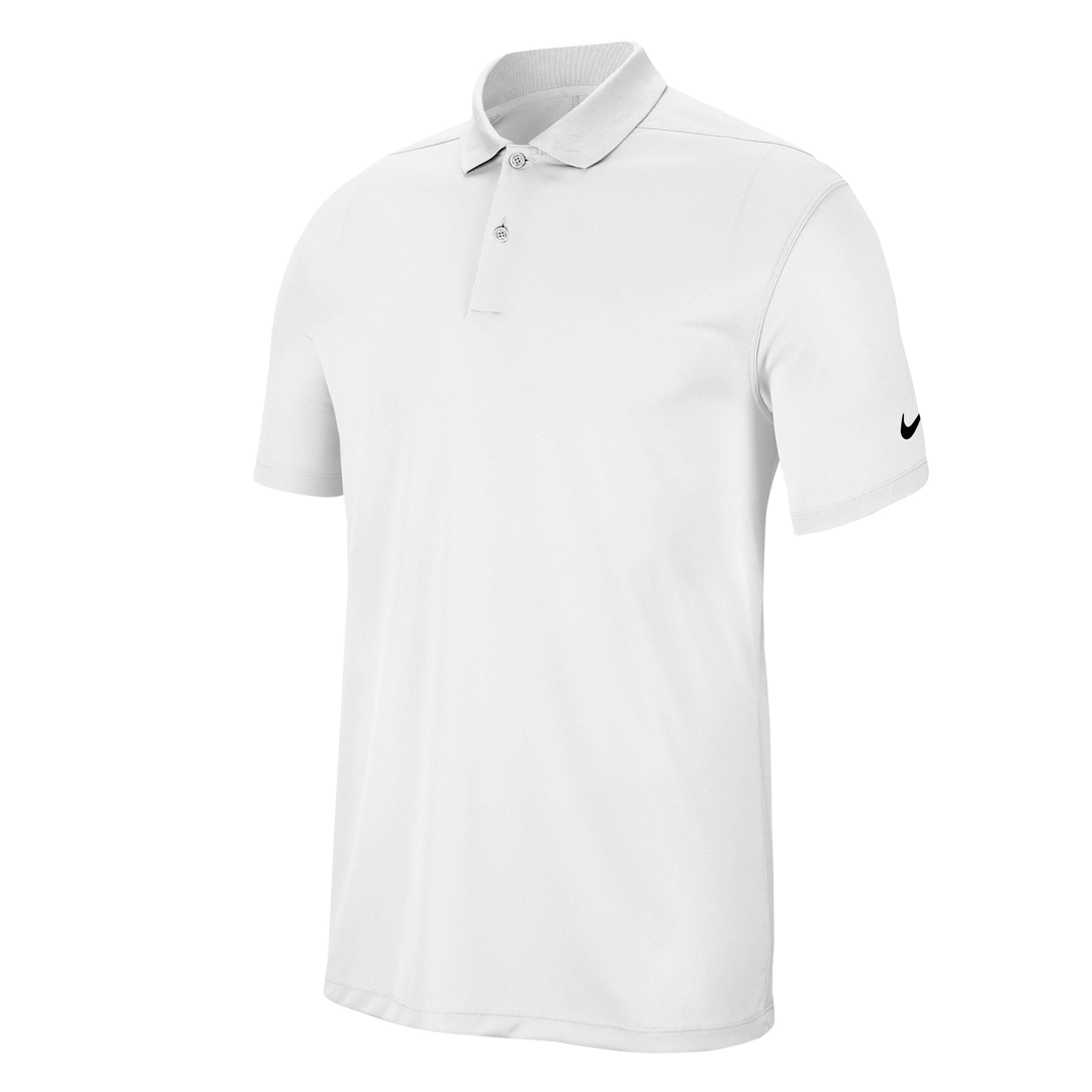 Dry Victory Polo - White/Black by Nike