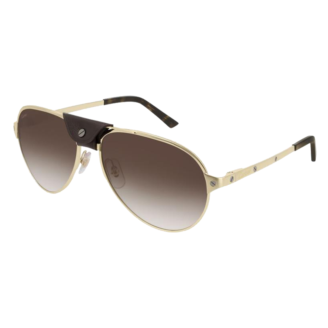 Men's Santos Pilot Style Sunglass by Cartier