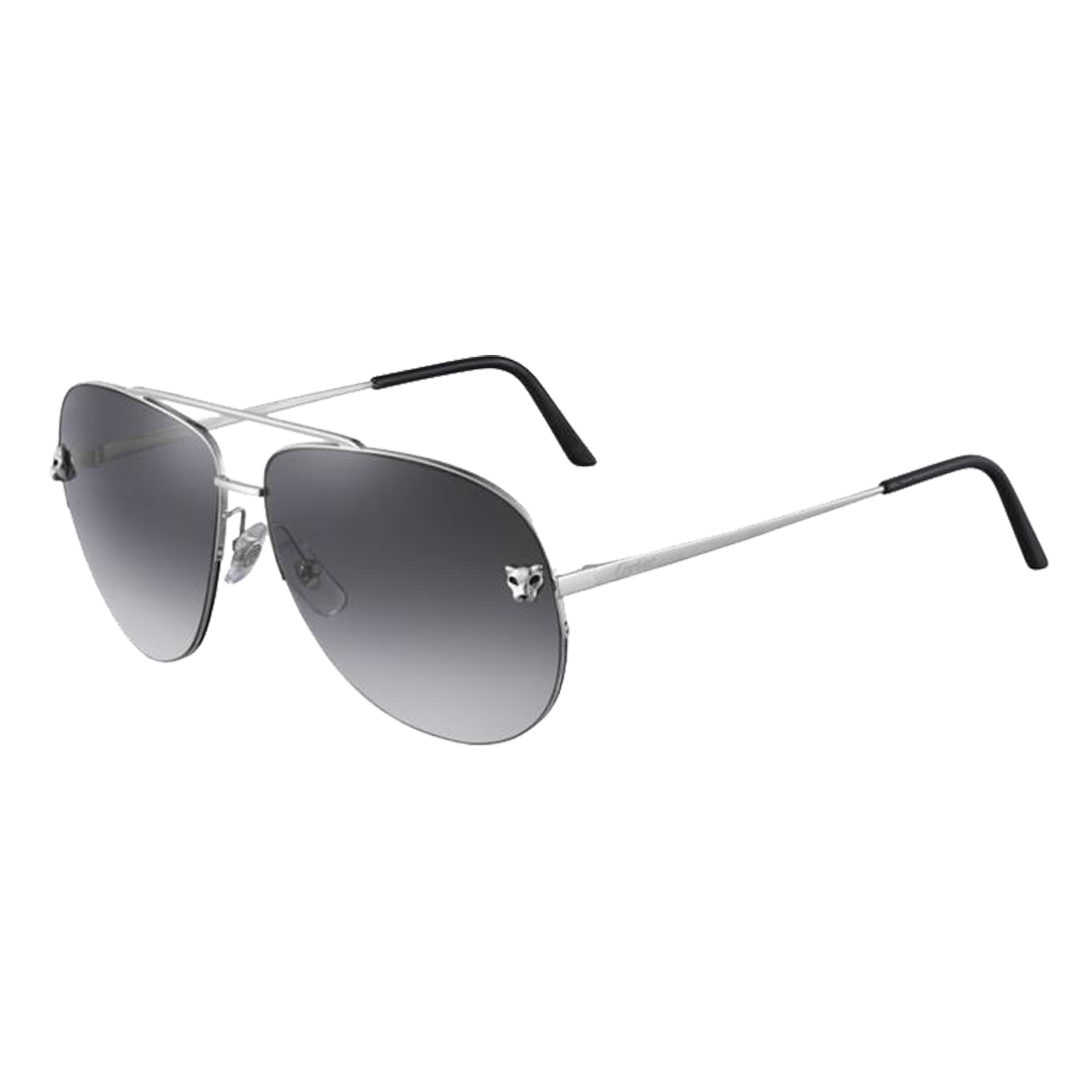 Women's Pilot Shape Sunglasses by Cartier