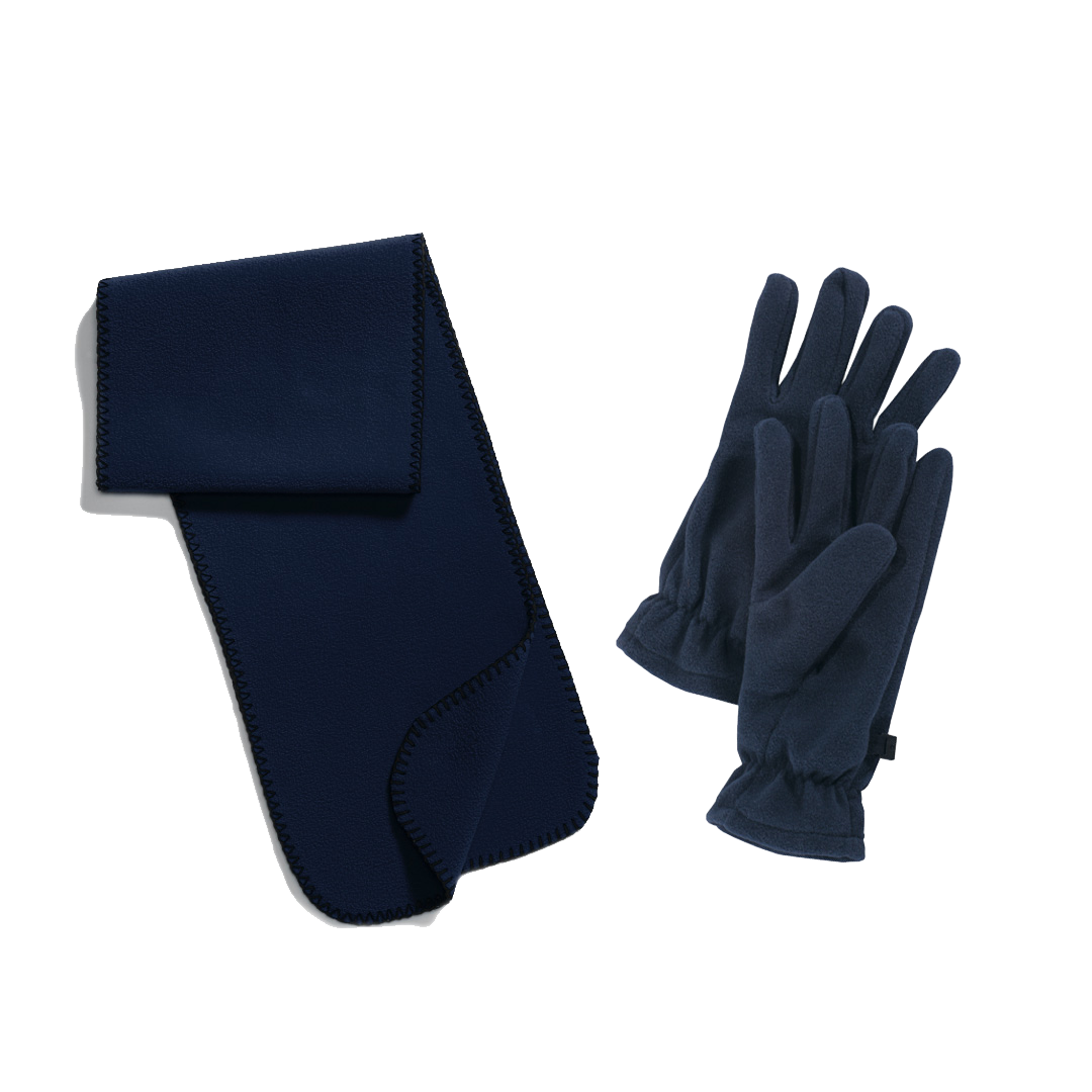 R-Tek Fleece Scarf and Fleece Gloves by Port Authority - Image 2
