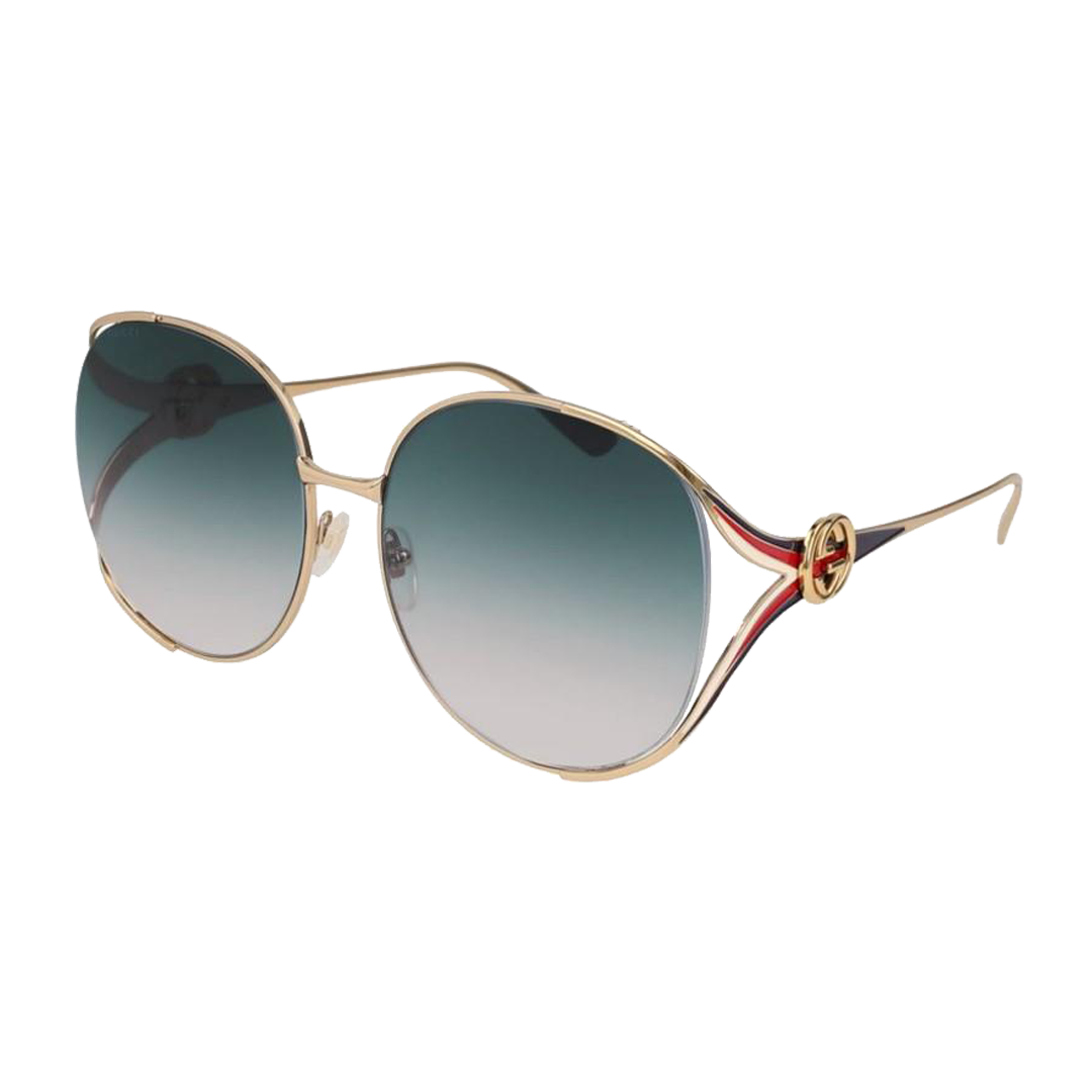 Ladies Oversized Oval Shape Sunglasses by Gucci