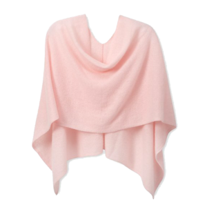 Cashmere Poncho - Light Pink w/ Dust Bag by Cashmere Counter