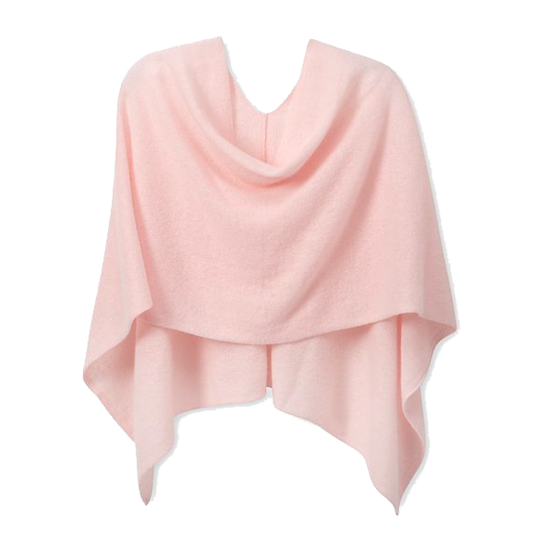 Cashmere Poncho - Light Pink w/ Dust Bag by Cashmere Counter