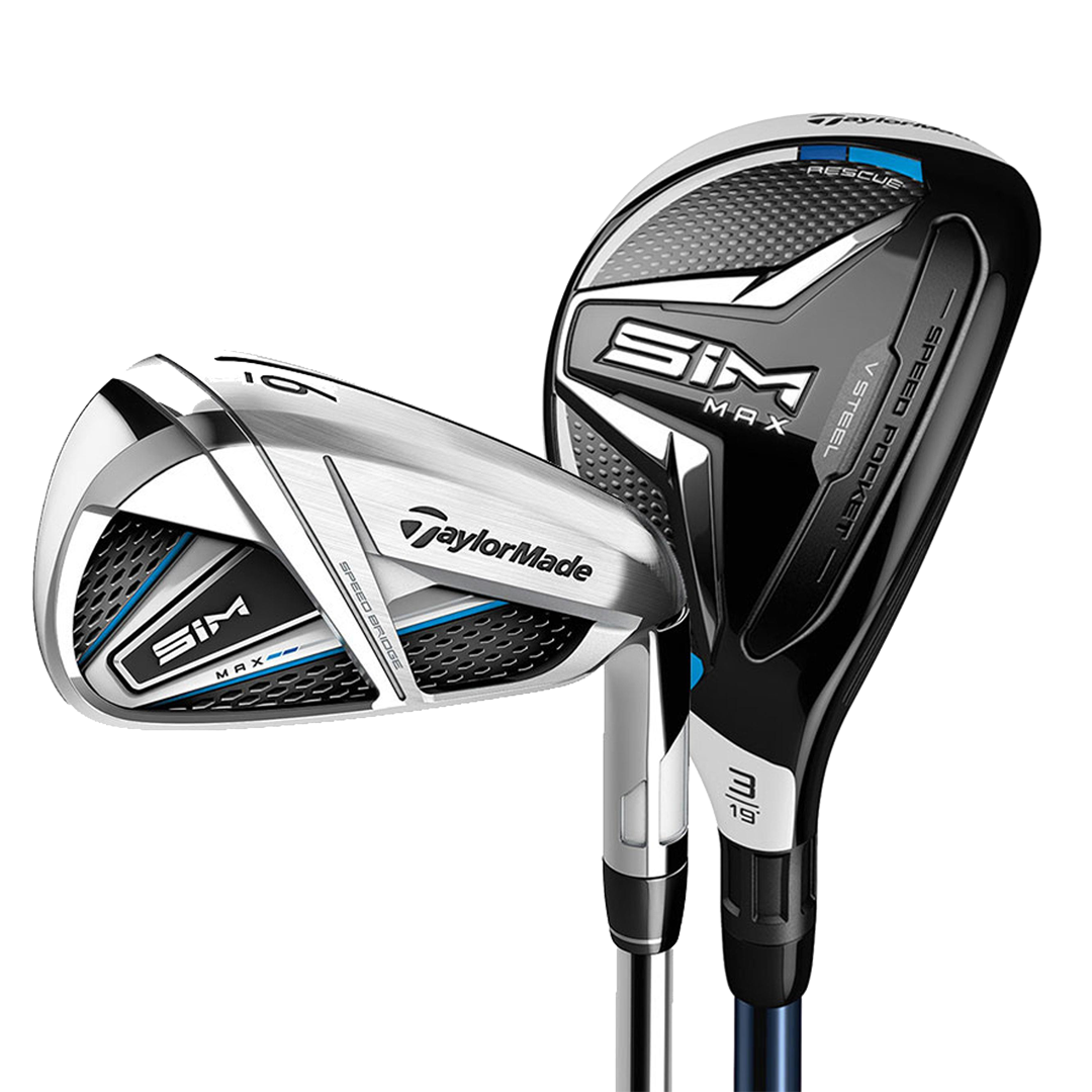 TaylorMade SIM Max Combo Set - Steel Shaft