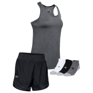 Women's Tank, Short, Socks Set by Under Armour