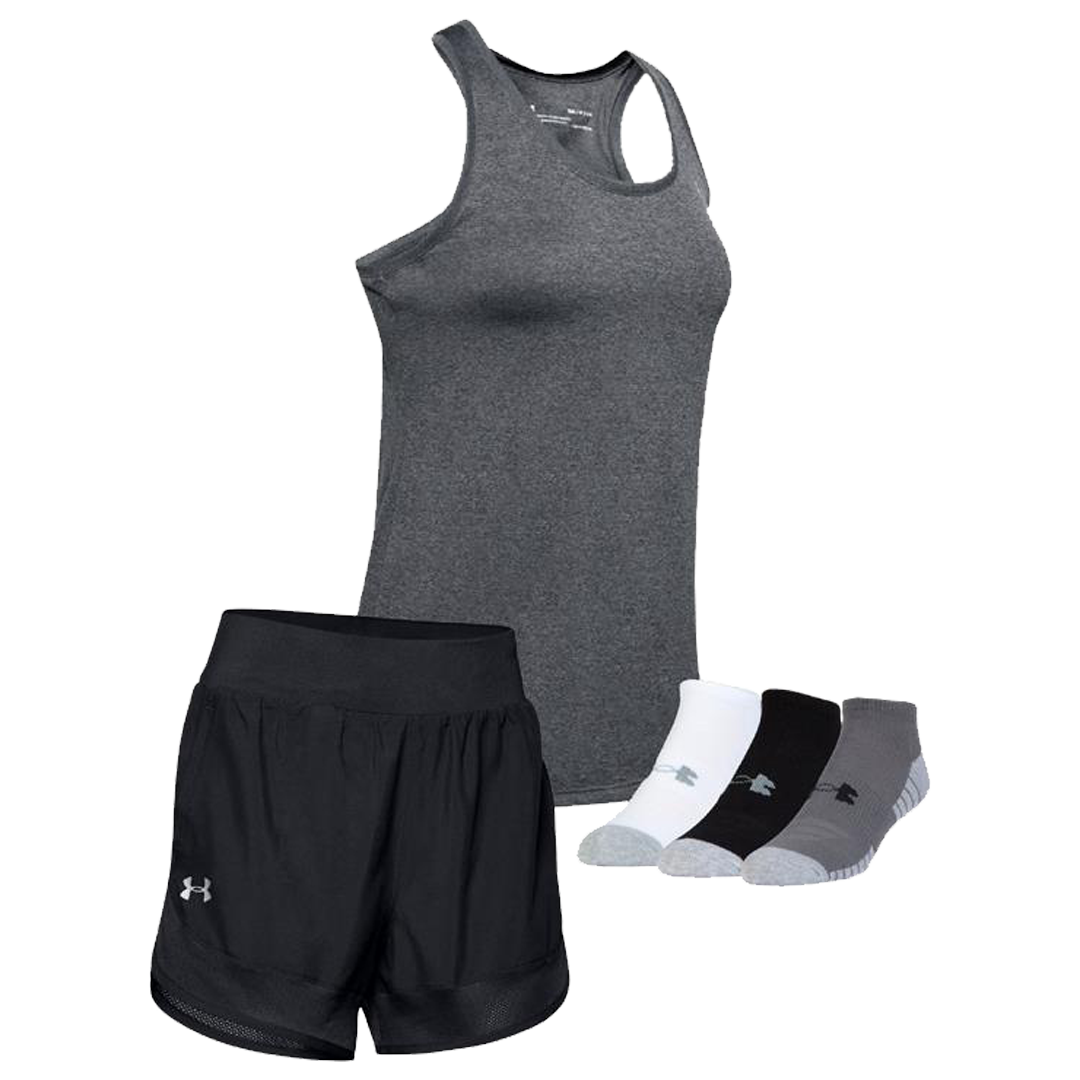 Women's Tank, Short, Socks Set by Under Armour