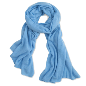 Cashmere Wrap - Light Blue w/ Dust Bag by Cashmere Counter