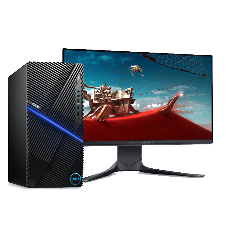 Dell G5 Gaming Desktop with Monitor